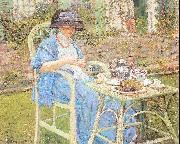 Frieseke, Frederick Carl Breakfast in the Garden oil painting